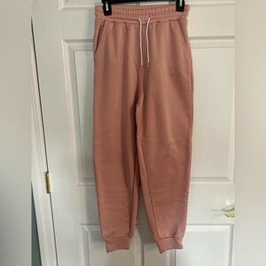 Pink Jogger Sweatpants